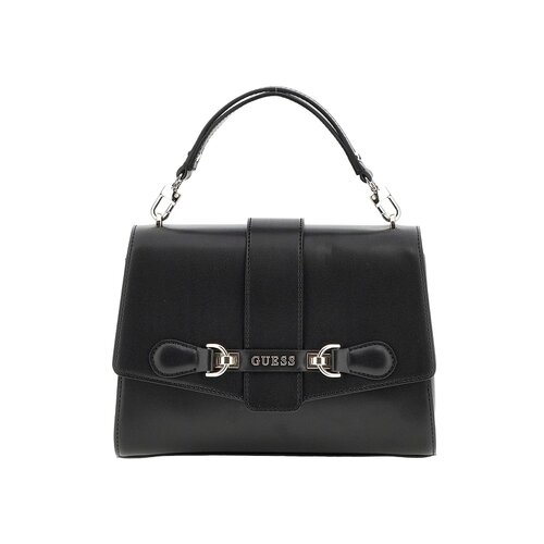 Guess Ročne torbice NOLANA TOP HANDLE FLAP Črna Slike