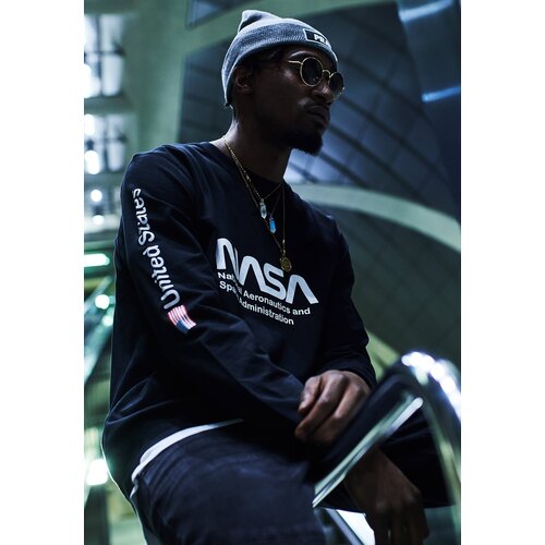 MT Men NASA U.S. Crewneck Black Slike