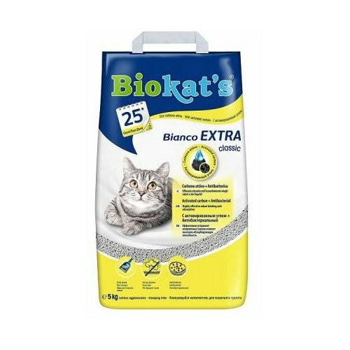 Gimborn biokat's bianco posip za mačke - extra classic 5kg Slike