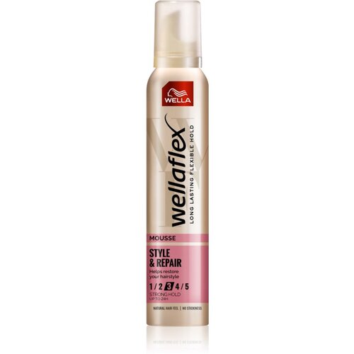 Wella Wellaflex Style & Repair pjena za kosu za prirodan izgled 200 ml Cijene
