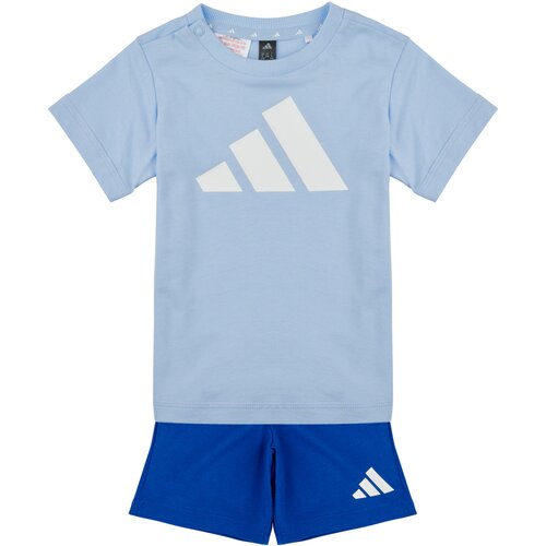 Adidas Otro&amp;scaron;ki kompleti Essentials Tee Set Kids Modra Slike
