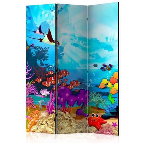  Paravan u 3 dijela - Colourful Fish [Room Dividers] 135x172 Cijene