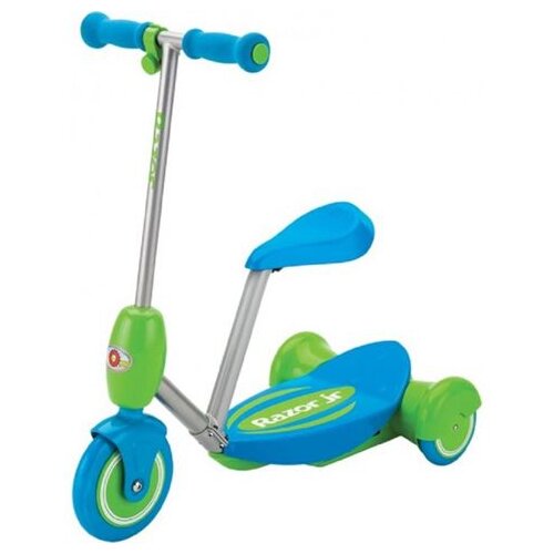 Razor tricikl Lil Es Electric Scooter Seated - Blue Slike
