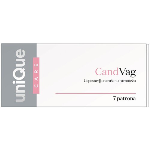Unique Care Vaginolete Candvag, 7 vaginaleta Slike