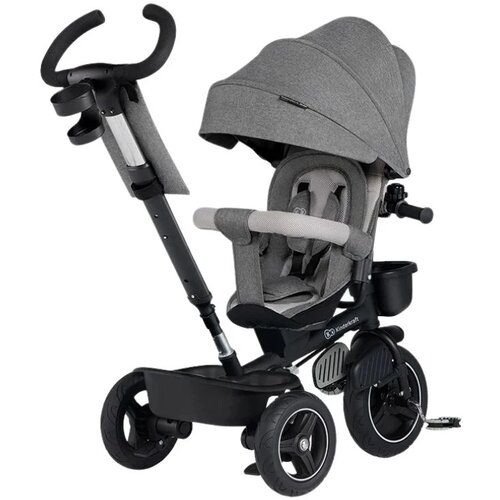 Kinderkraft tricikl za decu Spinstep Grey, 18m+ Slike