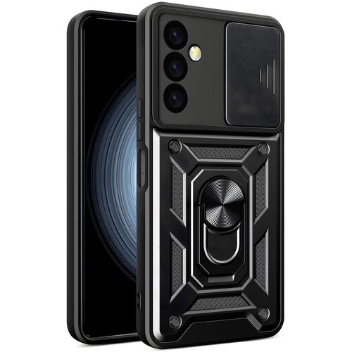 IZMAEL.eu Hybrid Armor Camshield ovitek za Samsung Galaxy M34 - Črna Cene