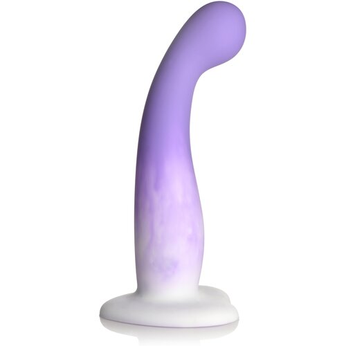 Simply Sweet Slim G-Spot Silicone Dildo 7&amp;quot; Purple/White Slike