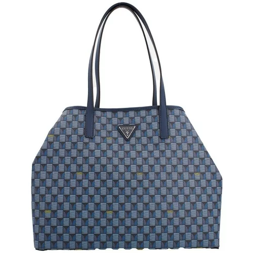 Guess Torbe VIKKY II LARGE TOTE Modra