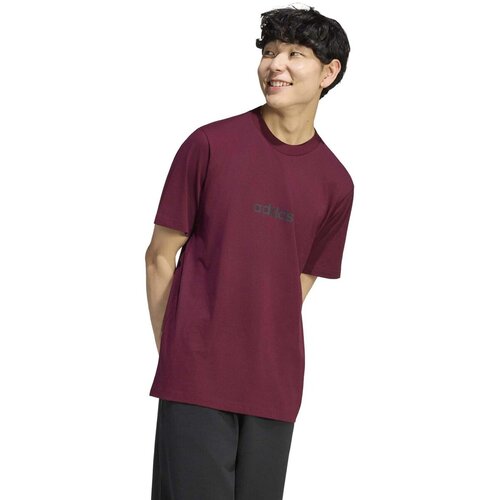 Adidas Majice &amp;amp; Polo majice M Lin Sj T Rdeča Slike