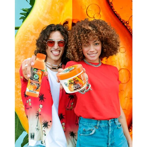 Garnier Fructis maska hair food papaya 390ml Slike