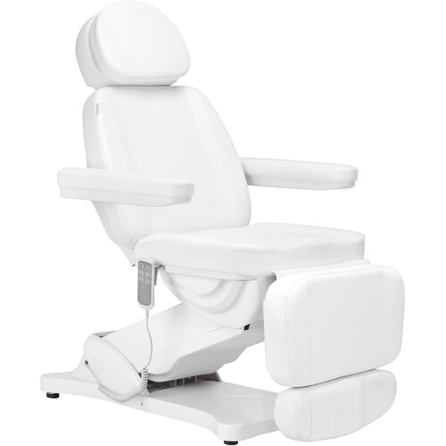 Shumee električni kozmetični stol sillon classic, 3 motorji, bel, (21387730) Slike