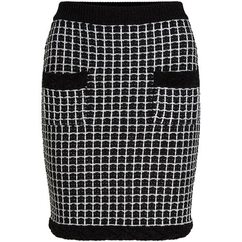 Karl Lagerfeld Suknja crna / bijela Slike