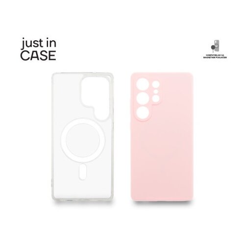 Just_in_Case 2u1 Extra case MAG MIX PLUS paket PINK za Samsung S25 Ultra ( MAGPL236PK ) Cene