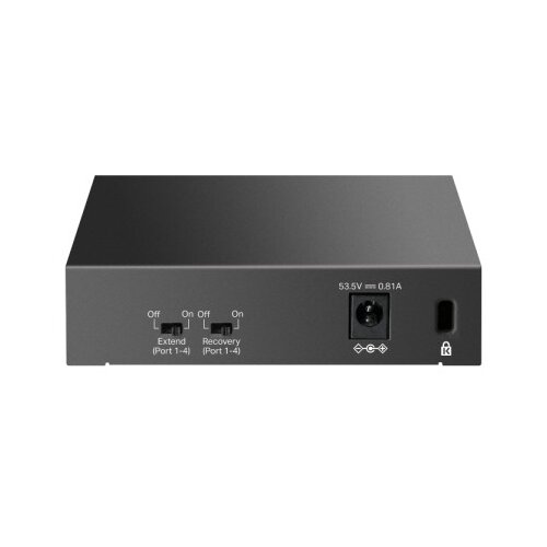 Lan LiteWave LS105P Unmanaged Fast Ethernet (10/100) Power over Ethernet (PoE) Black Slike