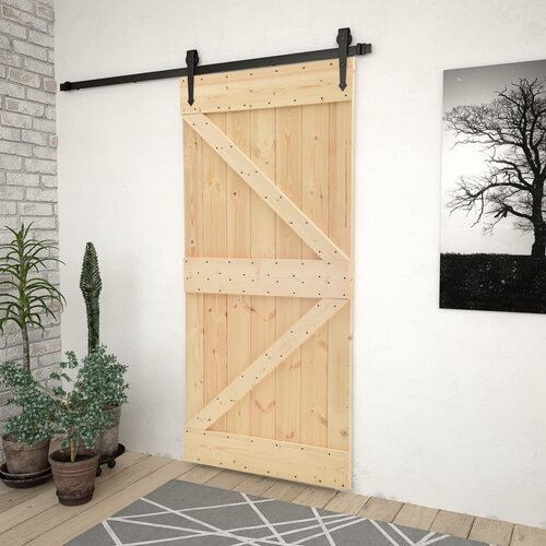  Vrata od masivne borovine 100 x 210 cm Cijene