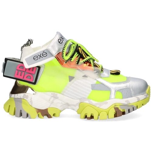 Ex&amp;eacute; Shoes EX&amp;Eacute; Sneakers XY3925-1 - Silver/Grey/Lime Vi&amp;scaron;ebojna Slike