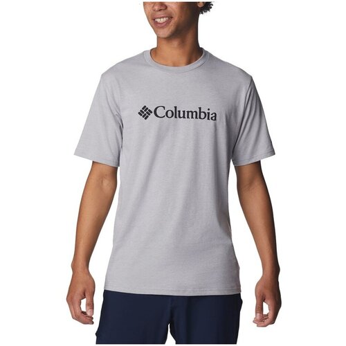 Columbia Majice s kratkimi rokavi Csc Basic Logo SS Tee Siva Slike