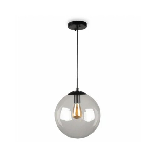 Luna 139 VISILICA 1*E27 CRNA/BISTRO STAKLO (FI 300) Cene