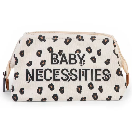 Childhome Baby Necessities Canvas Leopard toaletna torba 1 kos