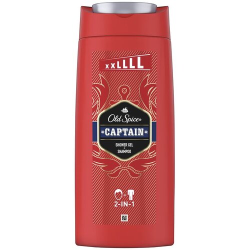 Old Spice Gel za tu&amp;scaron;iranje Captain 2u1 675ml Slike