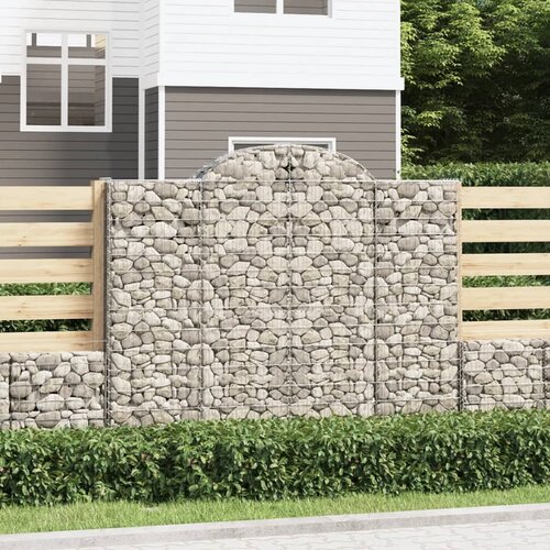  Lučne gabionske ko&scaron;are 25kom 200x50x160/180cm pocinčano željezo Cijene