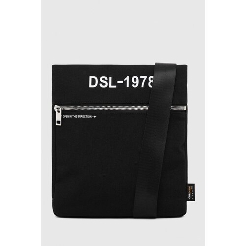 Diesel Bag - URBHANITY FURBHANITY CROSS ZP black Slike