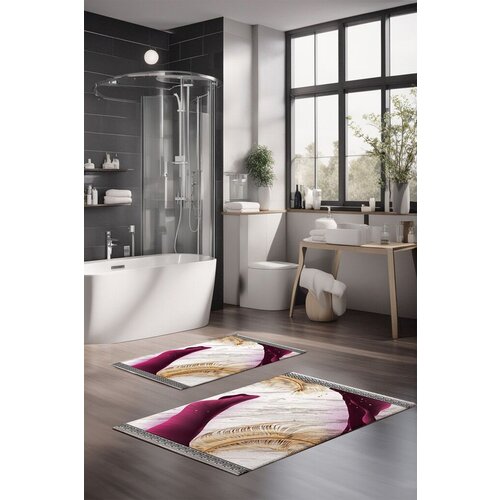 Lessentiel Maison set prostirki za kupatilo CT-5093, 2 komada, šarena Cene