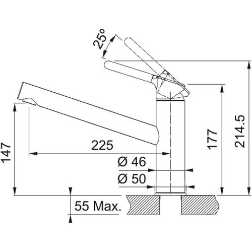 Franke 115.0659.965 Orbit FC 3055.901 izvlečna kuhinjska armatura Cene
