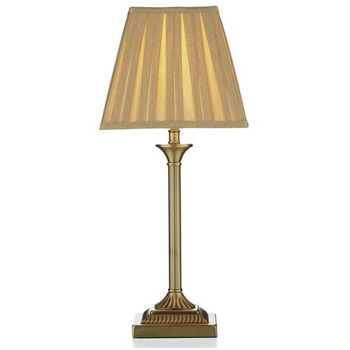  D&amp;auml;r Lighting TAY4075-X - Stona lampa TAYLOR 1xE14/40W/230V bež/mesing Slike