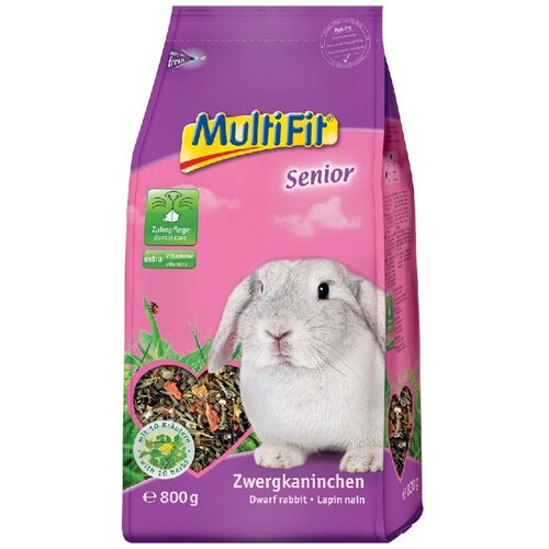 MultiFit hrana za patuljaste kuniće Senior 800 g Cijene