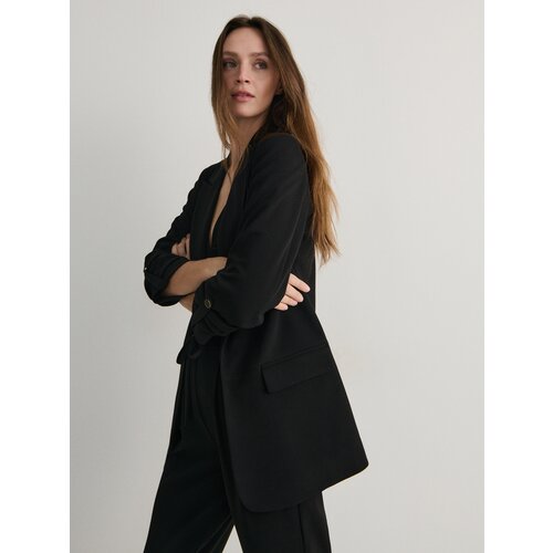 Reserved Ladies` blazer - črna Cene