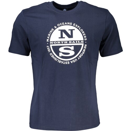 North Sails MEN&amp;amp;#39;S SHORT SLEEVED T-SHIRT BLUE Slike