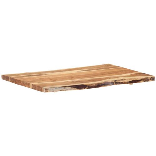VidaXL stolna ploča od masivnog bagremovog drva 100 x (50-60) x 3,8 cm Slike