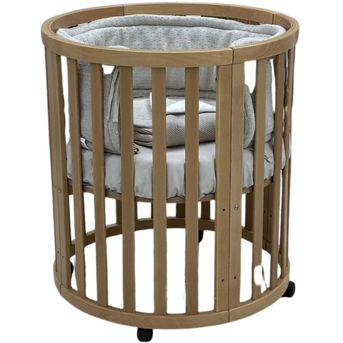 Bebi Snovi Krevetac za bebe Jezgro Okrugli, Natur Cene
