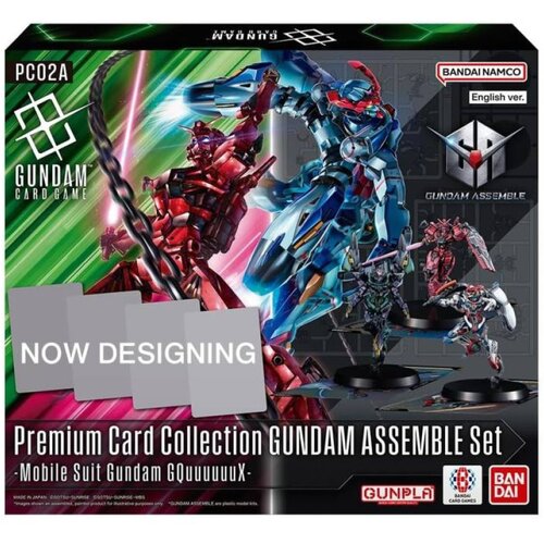 Bandai Dru&scaron;tvena igra - Gundam - TCG Assemble Set Mobile Suit Gundam - GQuuuuuuX Starter Deck Cene