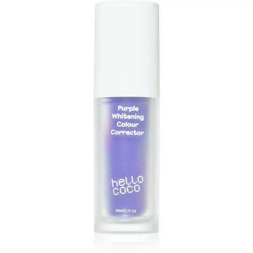 Hello Coco Purple Whitening Colour Corrector zobna pasta za beljenje zob 30 ml