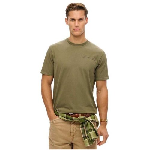 Superdry maslinasta muška majica SDM1012116A-2LX Slike