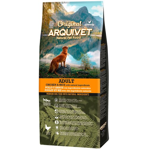  Arquivet Original Dog Adult piletina i riža - 2 x 12 kg Cijene