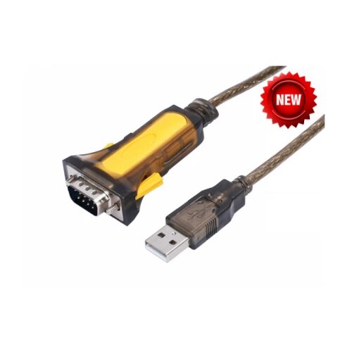 E-green adapter usb 2.0 (m) - RS232 (m) sa kablom 1.5m crni Slike