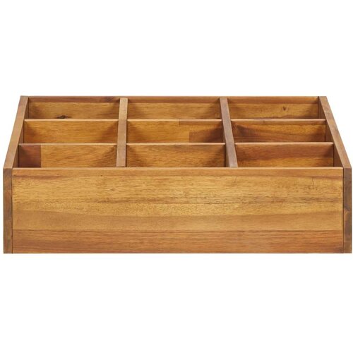  Povi&amp;scaron;ena vrtna gredica za bilje od bagremovog drva 60x60x15 cm Slike