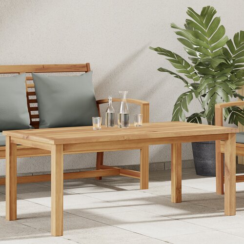 VidaXL Klubska miza Rjava 110 x 55 x 45 cm Trden tikov les Slike