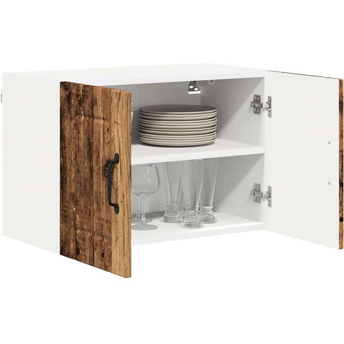  Zidni kuhinjski ormarić Zidne 2 pcs Staro drvo 60 x 31 x 40 cm Slike