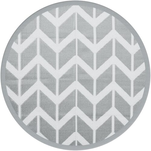 Maison Chic Zunanja Preproga, Rug siva Ø160 cm PP, (22122360) Cene
