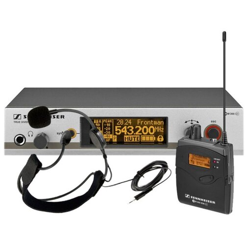 Sennheiser EW 352 G3 Naglavni daljinski mikrofon - Audio-Kondric Cene