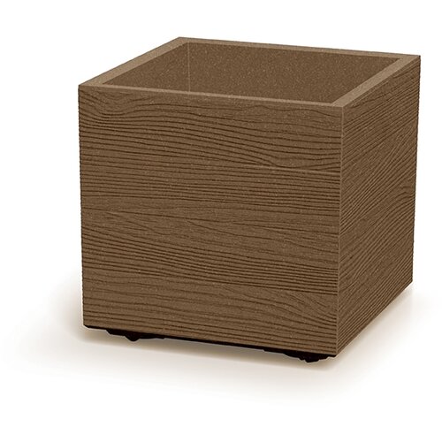 Microcer Saksija Madera 30x30cm Eco sa točkom - naturo 4665W Cene