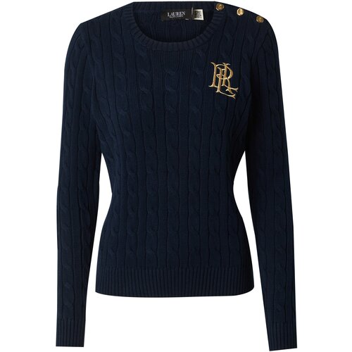 Polo Ralph Lauren Pulover mornarsko plava / zlatna Slike