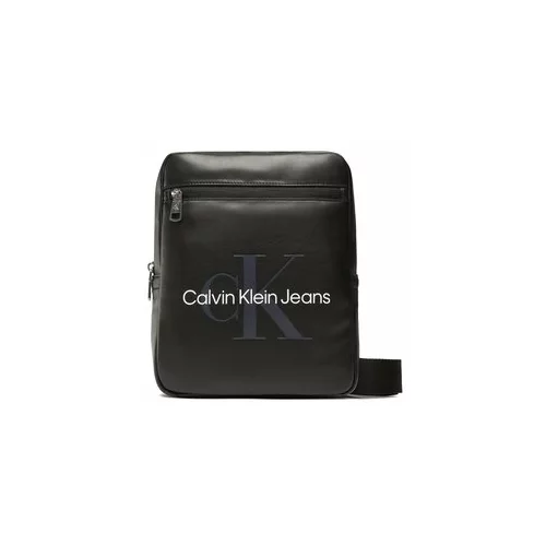 Calvin Klein Jeans Torbica za okrog pasu Monogram Soft Reporter22 K50K510203 Črna