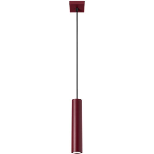 Sollux Lighting Viseča svetilka LAGOS 1 burgund, (5000352214) Cene