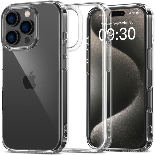 TECH-PROTECT FlexAir Hybrid ovitek za iPhone 16 Pro, Prozoren Cene