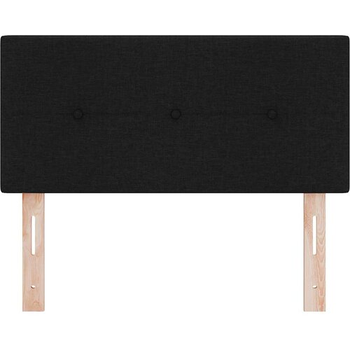  Uzglavlje podesivo po visini s uzglavljem Crna 100 cm tkanina Slike